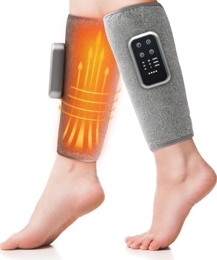 新品☆ ふくらはぎケア【2025年新進化・温熱ケア】 レッグふくらはぎリラックス 空気圧 温熱 コードレスUSB充電式