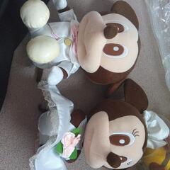 ディズニー ぬいぐるみ ウェディング カップル