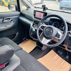‼️🅾️ DAIHATSU MOVE CUSTOM X HYPER SA II 黒|H27年車⭕️バックカメラ⭕️ETC⭕️スマートアシストブレーキ⭕️ナビ／テレビ⭕️車検2年間⭕️の画像