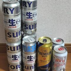◆超激安 人気銘柄 350ml/500ml缶ビール 10本