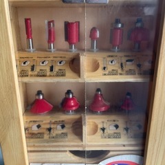 RYOBI トリマー　TRE-40 ビット10本付の画像