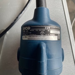 RYOBI トリマー　TRE-40 ビット10本付の画像
