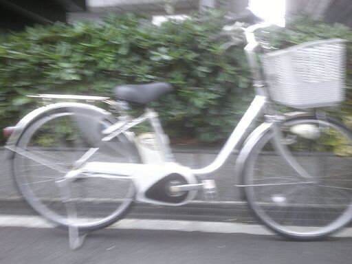 電動26インチ 税別￥31.637- 新基準パナソニックビビNX　良品3.1Ah 電動自転車　３ヶ月保証　シルバー525