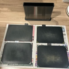 【4枚セット】まな板　収納ケース付き