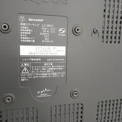 SHARP 液晶テレビの画像