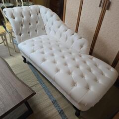 ホワイト　ビンセント　カウチソファーの画像