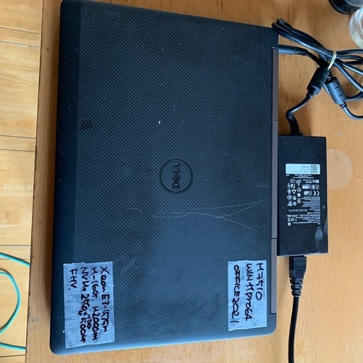 (売約済）Dell precision Dell precision 7510改その②　Xeon E3-1575M Quadro M2000M GPU搭載！FHV メモリー16G　新品SSD256G t＋HDD500G！win11pro64