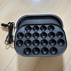 最終値下げ！たこ焼き&ミニホットプレートの画像