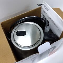 大石アンドアソシエイツ 7013JP ベーシックケトル ラッセルホブス 1.0L シルバー 電気ポット キッチン 家電 札幌市 中央区 南12条の画像