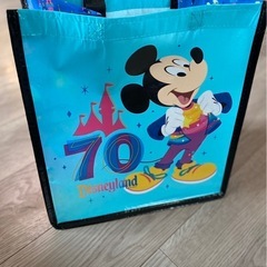 カリフォルニアディズニー 70周年 限定 ビニールバッグ ショッパーの画像