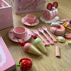 木製おままごと（マザーガーデン）の画像