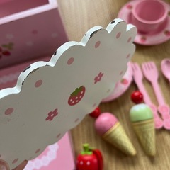 木製おままごと（マザーガーデン）の画像