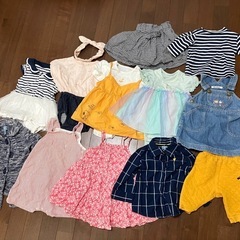 ベビー服　12枚（プチバトー、ファミリア含む）