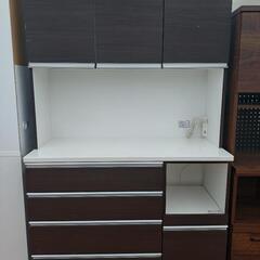 ★ジモティー割引有★ ニトリ 3枚扉オープンボード ブラウン 中古品