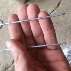 鉄製ピン　人工芝、防草シート押さえなどにの画像