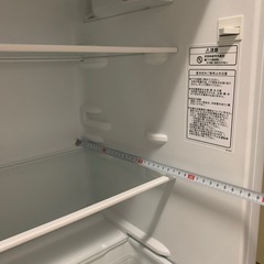 引渡終了しました。　　冷蔵庫【至急‼️取りに来てくれる方限定　お譲りします】の画像