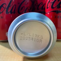 賞味期限2025/10　コカ･コーラ ゼロ 350ml x 28缶　炭酸飲料　ココロとカラダをリフレッシュ　ゼロカロリーの画像