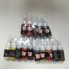 【タトゥーインク 5ml*15色セット　新品未開封】の画像