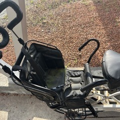 幼児2人 3人乗り自転車の画像
