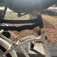 幼児2人 3人乗り自転車の画像