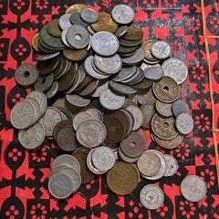 日本近代古銭　アルミ　錫銭　銅貨等　大量　古銭　アンティーク　コ...