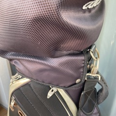 adidas　キャディバッグ　黒の画像