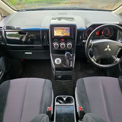 デリカD5☆ROADEST G-POWER☆４WD☆車検令和9年5月☆社外SDナビ☆CD☆DVD☆地デジ☆BT☆クルコン☆バックカメラ☆両側パワースライドドアの画像