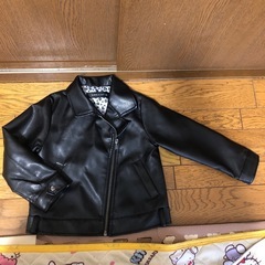 幼児用 革ジャンの画像