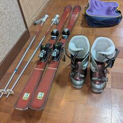 スキー一式150cm 靴5号(約24cm)