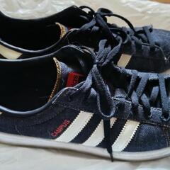 adidas　デニムスニーカー　メンズ　27cm