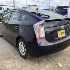 格安コミコミ価格47万 車検9.7 北海道札幌H24 プリウス上級グレード  修復歴無し 低燃費 ハイブリッドの画像