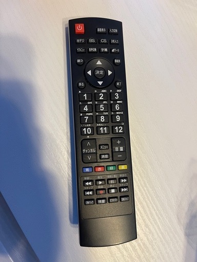 40型テレビ(TVスタンド＋リモコン付き)