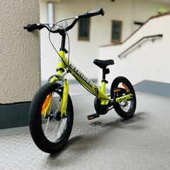STRIDER ストライダー 14X ライムイエロー色 自転車