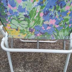 キャンプ用折り畳みチェア4脚の画像