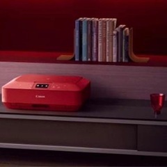 ⭕️新品・未開封品！⭕️旧モデルcanonキャノンPIXUS/インクジェットプリンター複合機/MG7130/レッド/インテリア オシャレカラーの画像