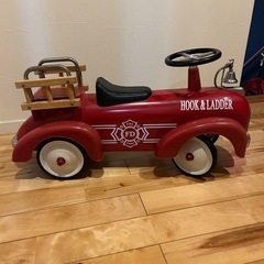ラジオフライヤー　赤い消防車 HOOK & LADDERの画像