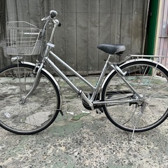 No.505 ミヤタ miyata ステンマックス・タフ ベルト27型 内装5段変速 ネオステンシルバー DSX75LB8 OS67整備済み27インチ内装5段変速の画像