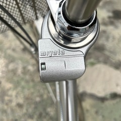 No.505 ミヤタ miyata ステンマックス・タフ ベルト27型 内装5段変速 ネオステンシルバー DSX75LB8 OS67整備済み27インチ内装5段変速の画像
