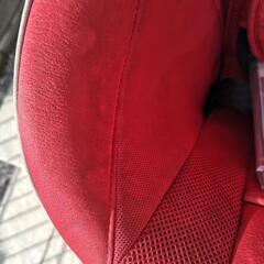 チャイルドシート　レカロ　赤の画像
