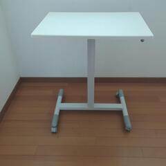  スタンディングデスク ガス圧 昇降式 幅62×奥行43cm 高...