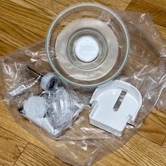 ハムスター用品  GEX グラスハーモニー　360Plus 付属品のホイールと水入れ
の画像