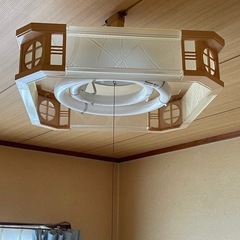 和風ペンダント　和室の電気の傘　照明器具