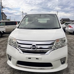 ワン オナ-日産-セレナ 本体価格33万、走行距離ー5万km