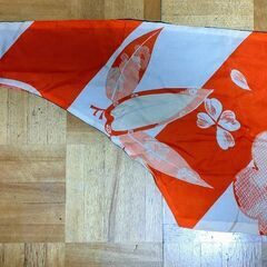 正絹着物リメイク・春夏向き日除け首巻
