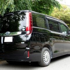 車検満タン ノア ハイブリッドG トヨタセーフティセンス 衝突軽減ブレーキ ナビ フルセグTV Bluetooth フリップダウンモニター バックモニター 両側パワスラ スマートキー シートヒーター クルコン LEDライト ETC2.0の画像