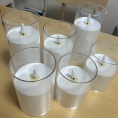 フェイクキャンドル　6個セット