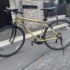 CHIC CODE クロスバイク カーキ 色700C 