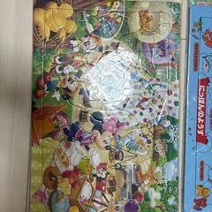 パズル4種類と不思議の森への本のセット　小さい子供用の画像