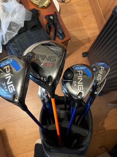Ping ゴルフクラブ・バック フルセット 割引 PING ゴルフクラブフル
