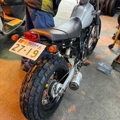 TW200 実働　タイヤ新品の画像